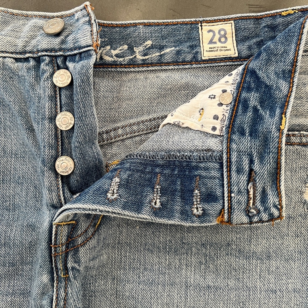 Free People Shorts, Jean Shorts - Picture 3 of 4